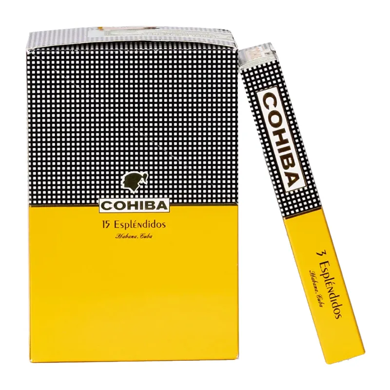 Cohiba Espléndidos (Display box of 15 cigars in 5 cardboard packs of 3)