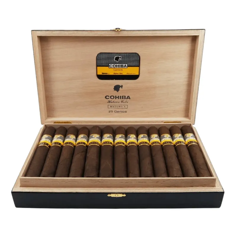 Cohiba Genios (Black lacquered boîte nature box of 25)