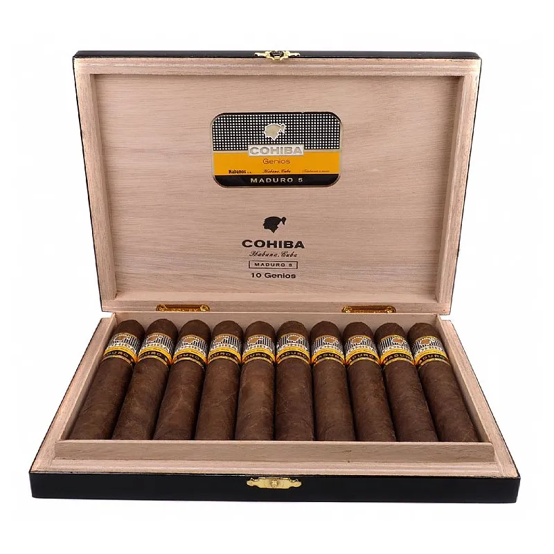Cohiba Genios (Black lacquered boîte nature box of 10)