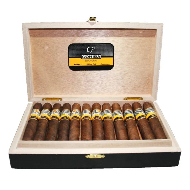 Cohiba Secretos (Black lacquered boîte nature box of 10)