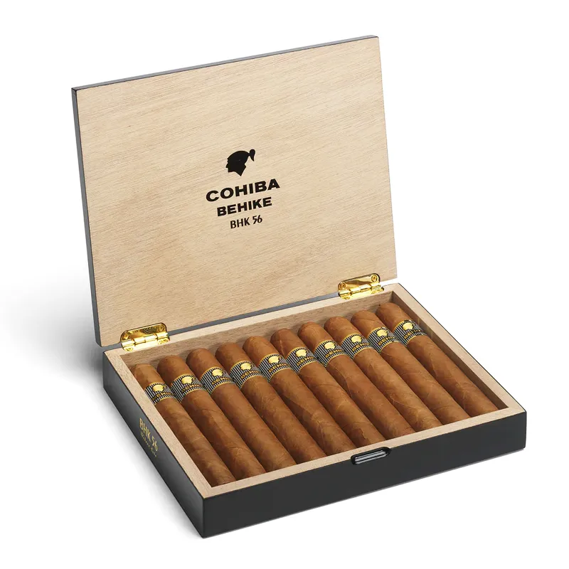 Cohiba BHK 56 (Black lacquered boîte nature box of 10)