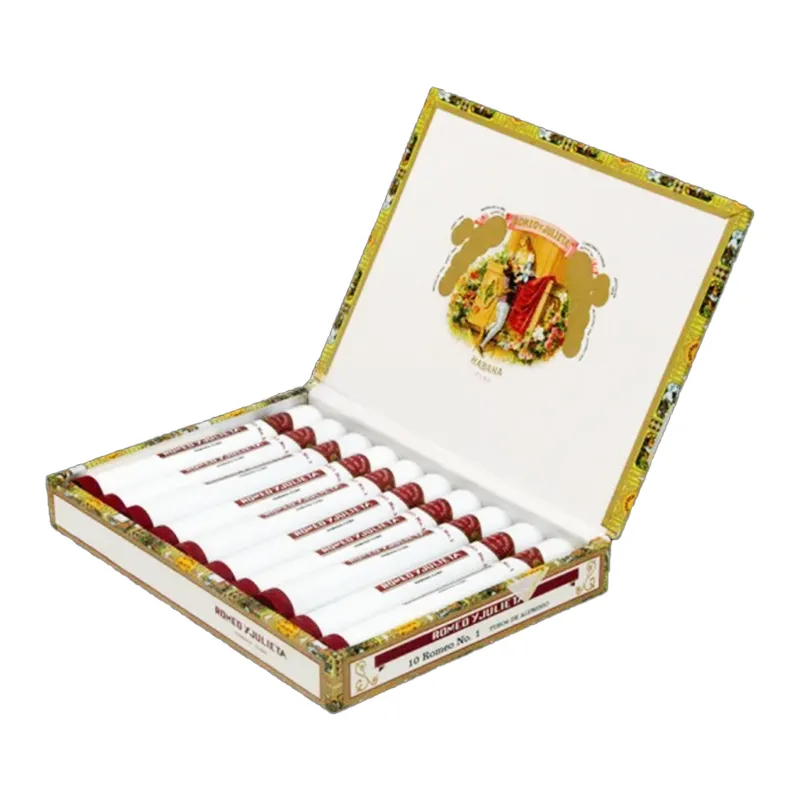 罗密欧与朱丽叶 罗密欧1号 Romeo No.1 木盒10支装 铝管