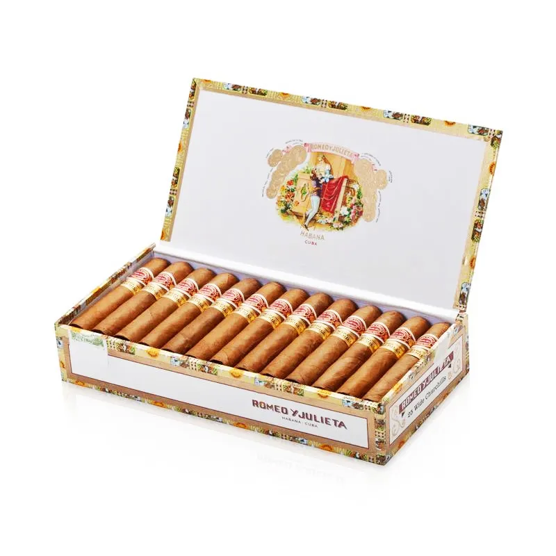 Romeo y Julieta Wide Churchills (Dress box of 25)