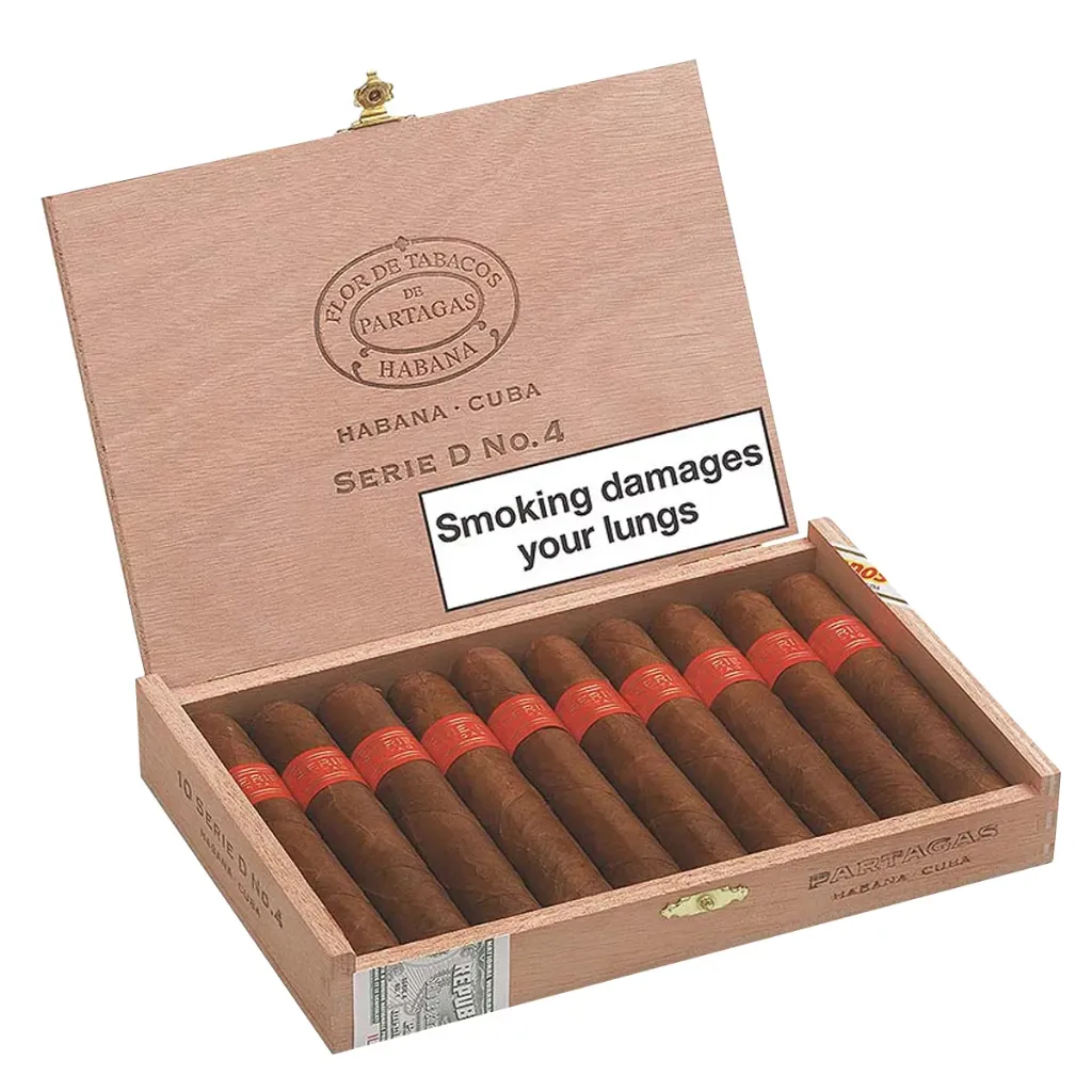 帕特加斯 D 系列 4 號  木盒10支裝