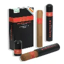 Partagás Serie D No.4 （ box of 15 aluminium tubed cigars in 5 cardboard packs of 3 ）
