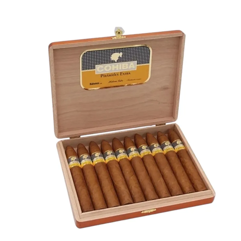 Cohiba Pirámides Extra (Varnished boîte nature box of 10)