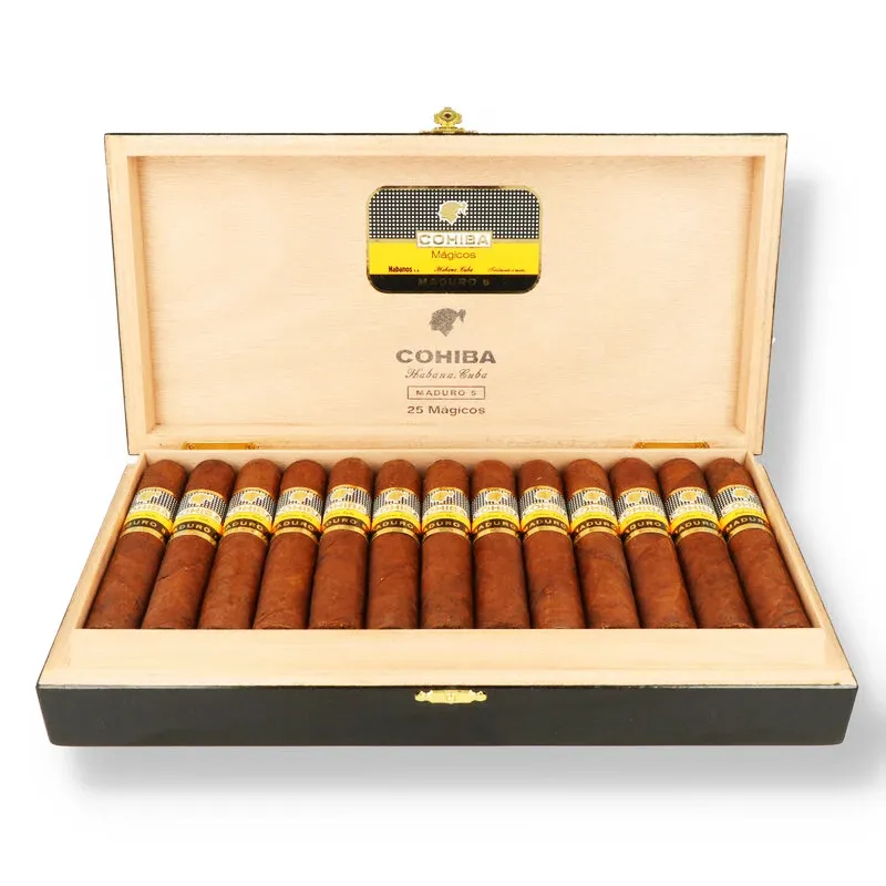 Cohiba Magicos (Black lacquered boîte nature box of 25)