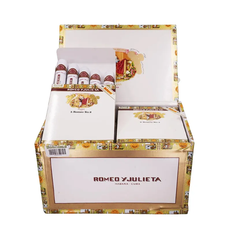 羅密歐與朱麗葉 羅密歐2號 Romeo No.2 木盒50支鋁管裝 5支*10包