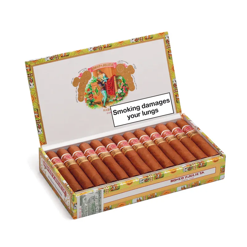 罗密欧与朱丽叶 短丘吉尔 Short Churchills 木盒25支装