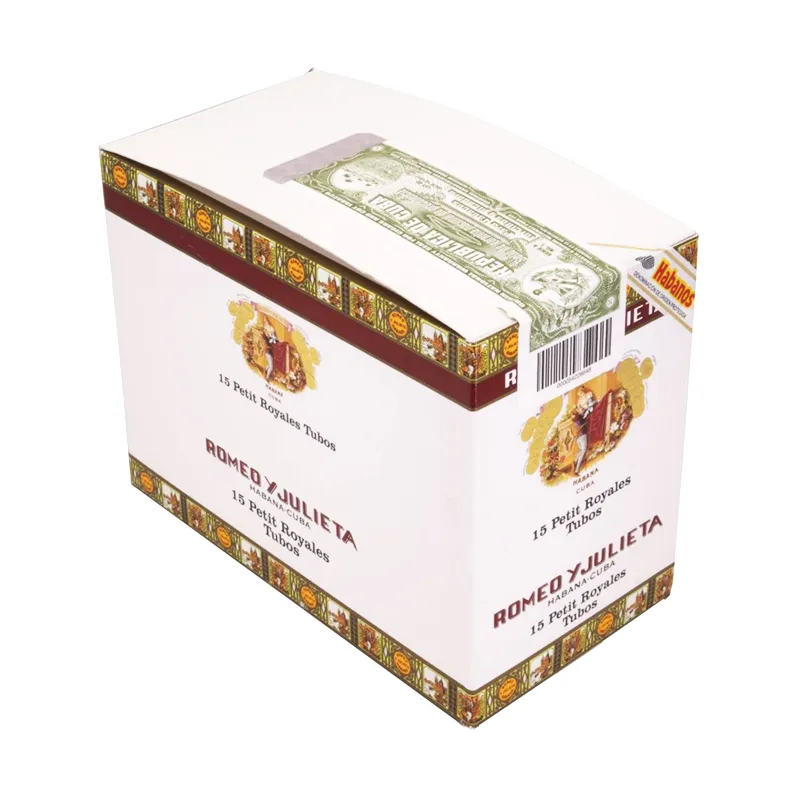 Romeo y Julieta Petit Royales (Display box of 15 aluminium tubed)