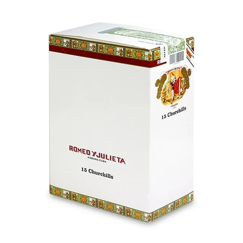 Romeo y Julieta Churchills (Display box of 15 aluminium tubed)