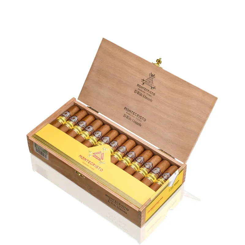 Montecristo Wide Edmundo (Semi boîte nature box of 25)