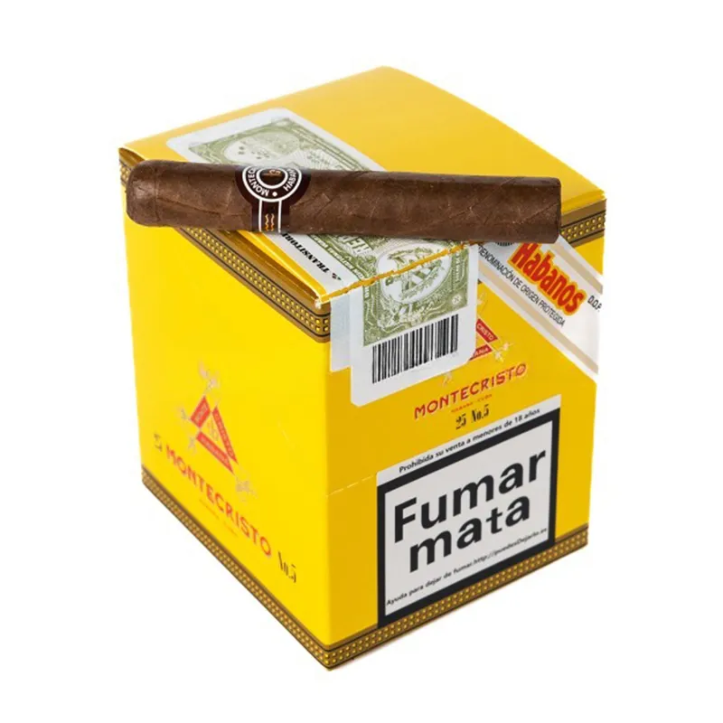 蒙特 蒙特 5 號 Montecristo No.5 紙盒25支裝 5支*5包