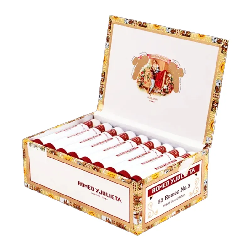 罗密欧与朱丽叶 罗密欧3号 Romeo No.3 木盒25支铝管装